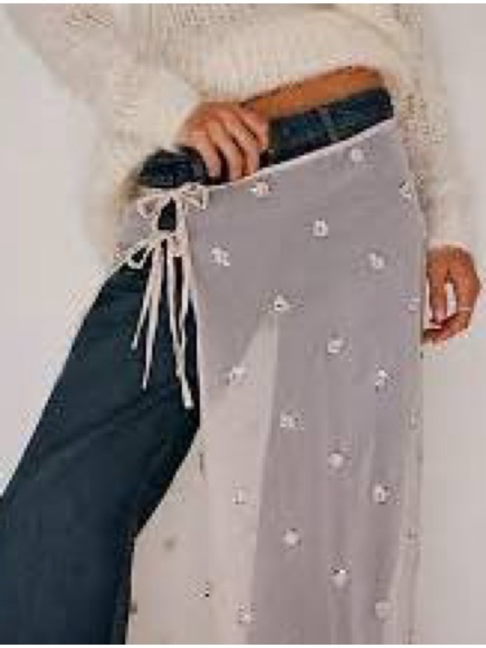 Free People Sheer Embellished Sarong
